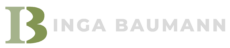 Das neue Logo von Inga Baumann - einer Event- und Projektmanagerin